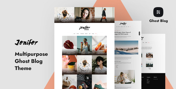 Jenifer - Multipurpose Ghost Blog Theme