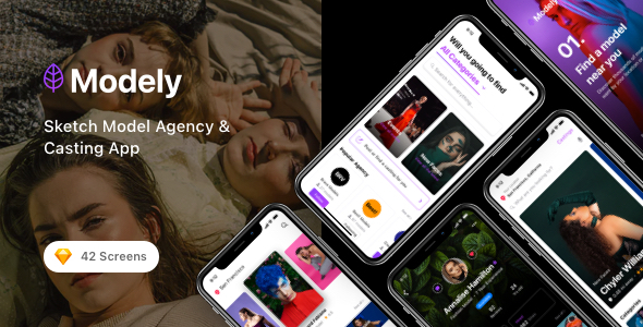 Modely - Sketch Model Agency & Casting App