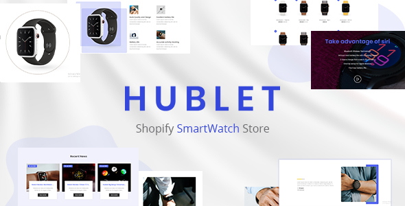 Hublet - The Single product Multipurpose Shopify Theme product preview