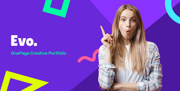 Preview image for Evos - Creative Portfolio HTML Template