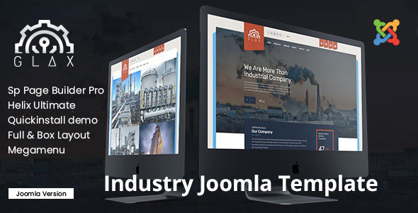 Glax | Industry And Construction Joomla 6 Template