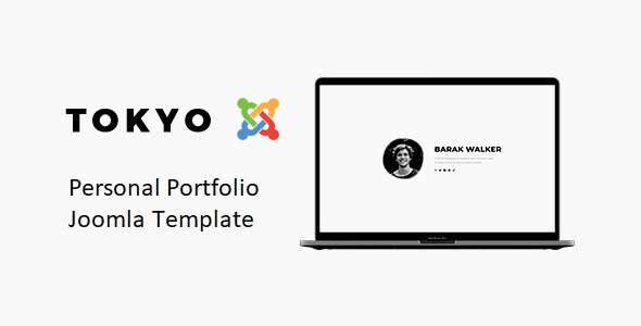 Tokyo – Personal Portfolio Joomla 6 Template listing image