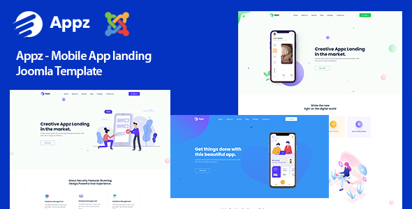 Appz - Mobile App landing Joomla 6 Template