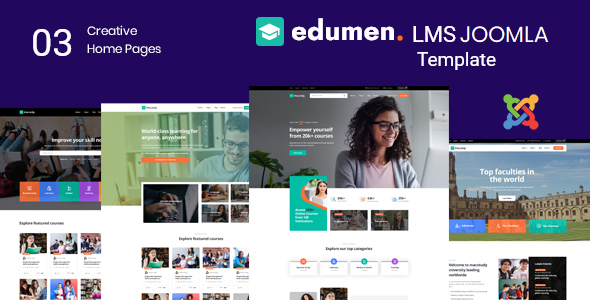 Edumen – Education Joomla 6 Template