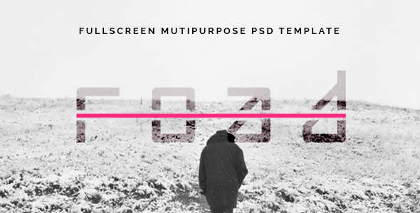 Road - Fullscreen Mutipurpose PSD Template