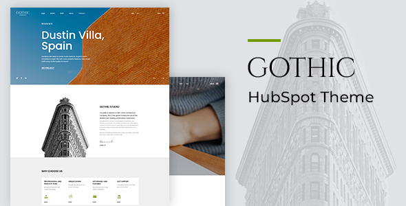 Gothic - Architecture HubSpot Theme