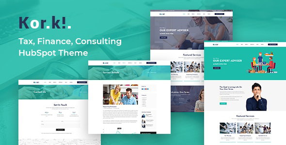 KorKi - Tax & Finance HubSpot Theme