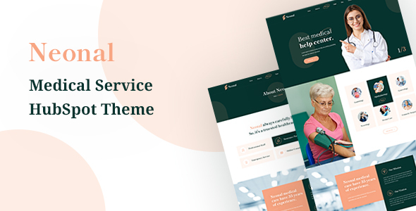 Neonal - Medical Service HubSpot Theme