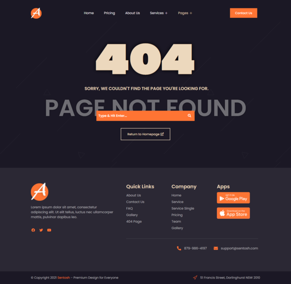 Artrior – Architecture & Interior Design Template Kit