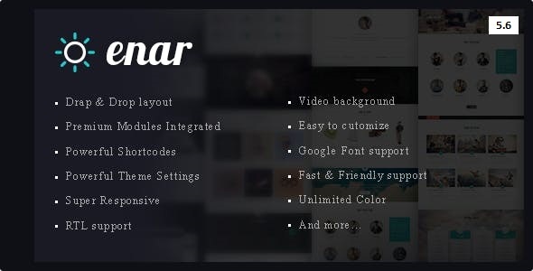 Enar - Multipurpose Drupal 9 Theme