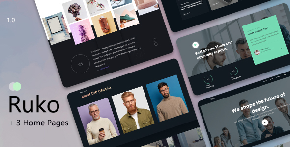 Preview image for Ruko - Creative Agency & Showcase Portfolio