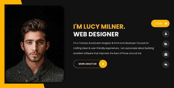Tunis - Personal Portfolio Jekyll theme listing image