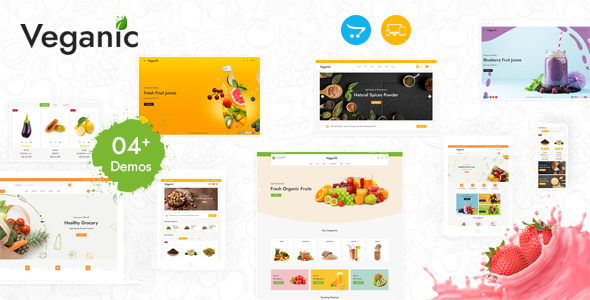 Veganic - Responsive OpenCart Theme product preview