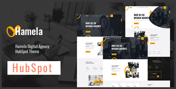 Hamela - Digital Agency Services HubSpot Theme
