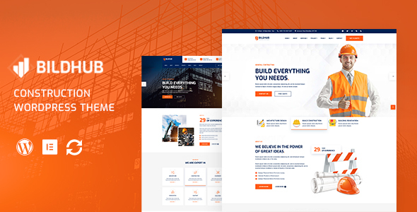 Bildhub - Construction & Building WordPress