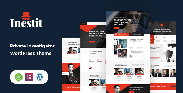 Preview image for Inestit - Private Investigator WordPress Theme