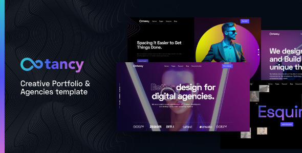Ootancy -  Creative Agencies and Portfolio Template listing image