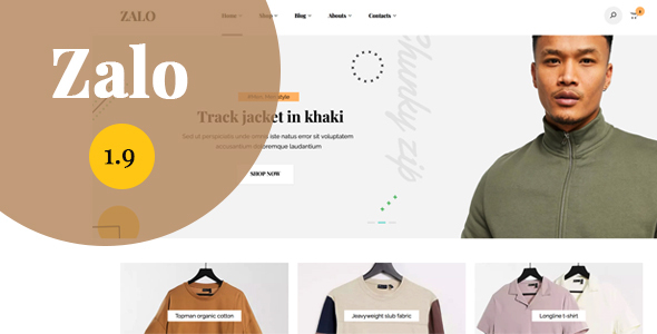 Preview image for Zalo fashion - WooCommerce theme
