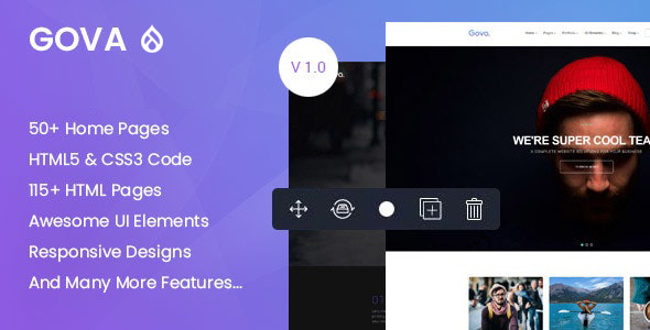 Gova - Professional Multipurpose Drupal 9 Theme