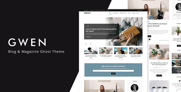 Gwen - Blog and Magazine Ghost Theme