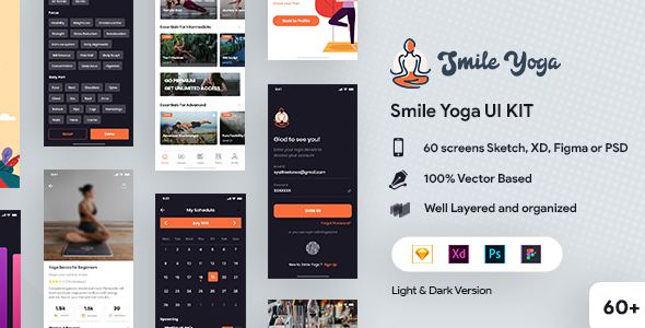 Smile 2.0 - Yoga UI Kit