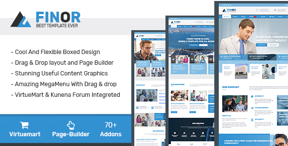 Finor - Multi-Purpose Joomla Template