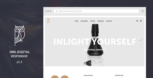 OWL Digital Responsive - Creative Agency Muse Template