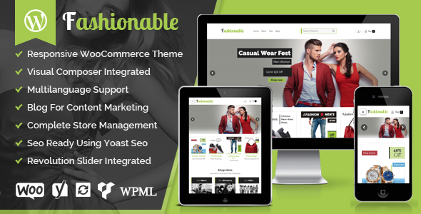 Fashionable - Creative Fashion WooCommerce WordPress Theme product preview