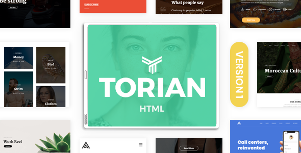 Torian | Elegant Multi-Purpose HTML Template