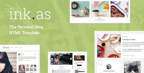 Inkas - The Personal Blog HTML Template