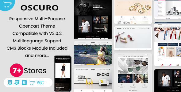 Oscuro - Responsive OpenCart Themes