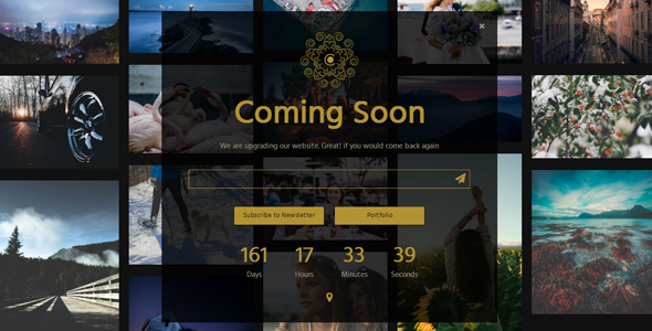 CAROL - Multipurpose Coming Soon Page product preview