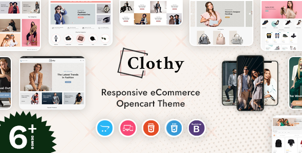 Clothy - Responsive OpenCart Theme