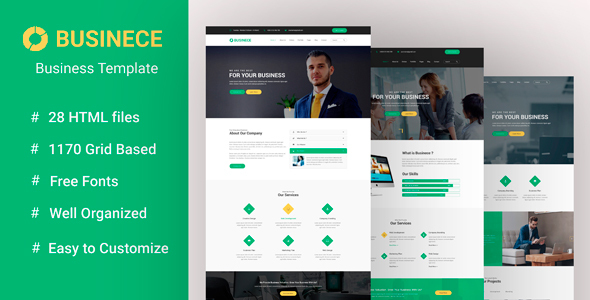 Preview image for Businece -Business Multipurpose and Corporate Template