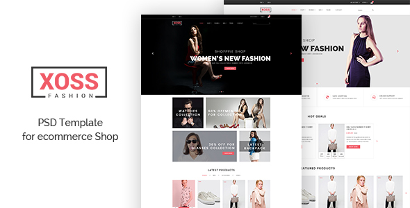 XOSS - eCommerce psd Template