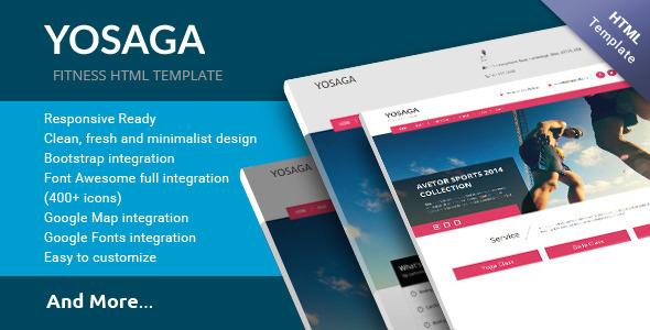 Yosaga HTML Template