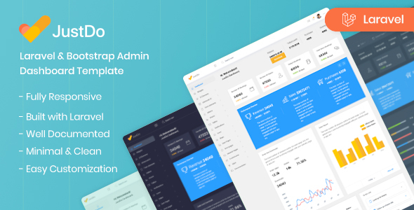 JustDo - Laravel Responsive Admin Template
