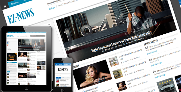 EZ-News HTML5 Template