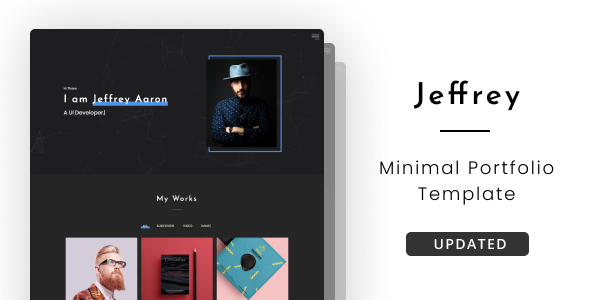 Jeffrey - Personal Portfolio Template