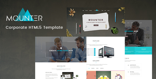 Mounter – Corporate HTML Template