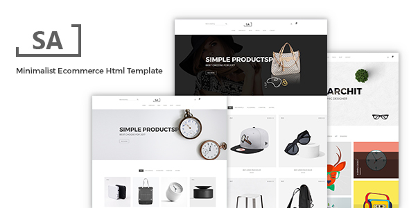 Sa - Minimal eCommerce HTML Template