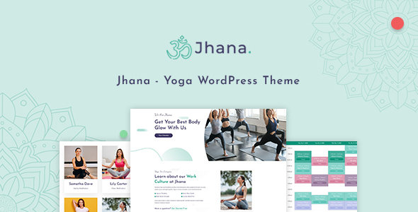 Preview image for Jhana - Yoga WordPress Theme