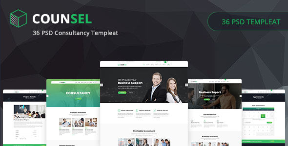 Counsel - Business Consulting Template