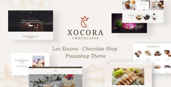 Leo Xocora - Chocolate Shop Prestashop Theme listing image