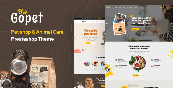 Product preview supplied for Leo Gopet - Pet Shop & Animal Care Prestashop Theme