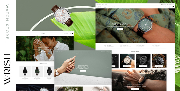 Wrish – Watch Store WooCommerce WordPress Theme with AI listing image