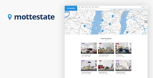 Preview image for Mottestate - Real Estate PSD Template