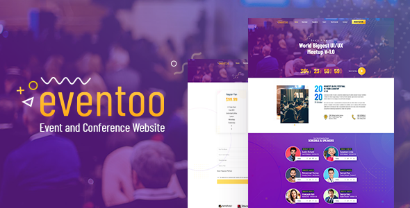 Eventoo - Event HTML Template