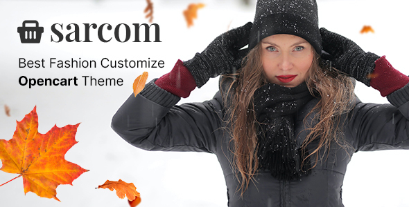 Sarcom‌ - Fashion OpenCart Theme listing image