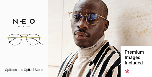 Neo Ocular - Optician and Optical Store WordPress Theme product preview
